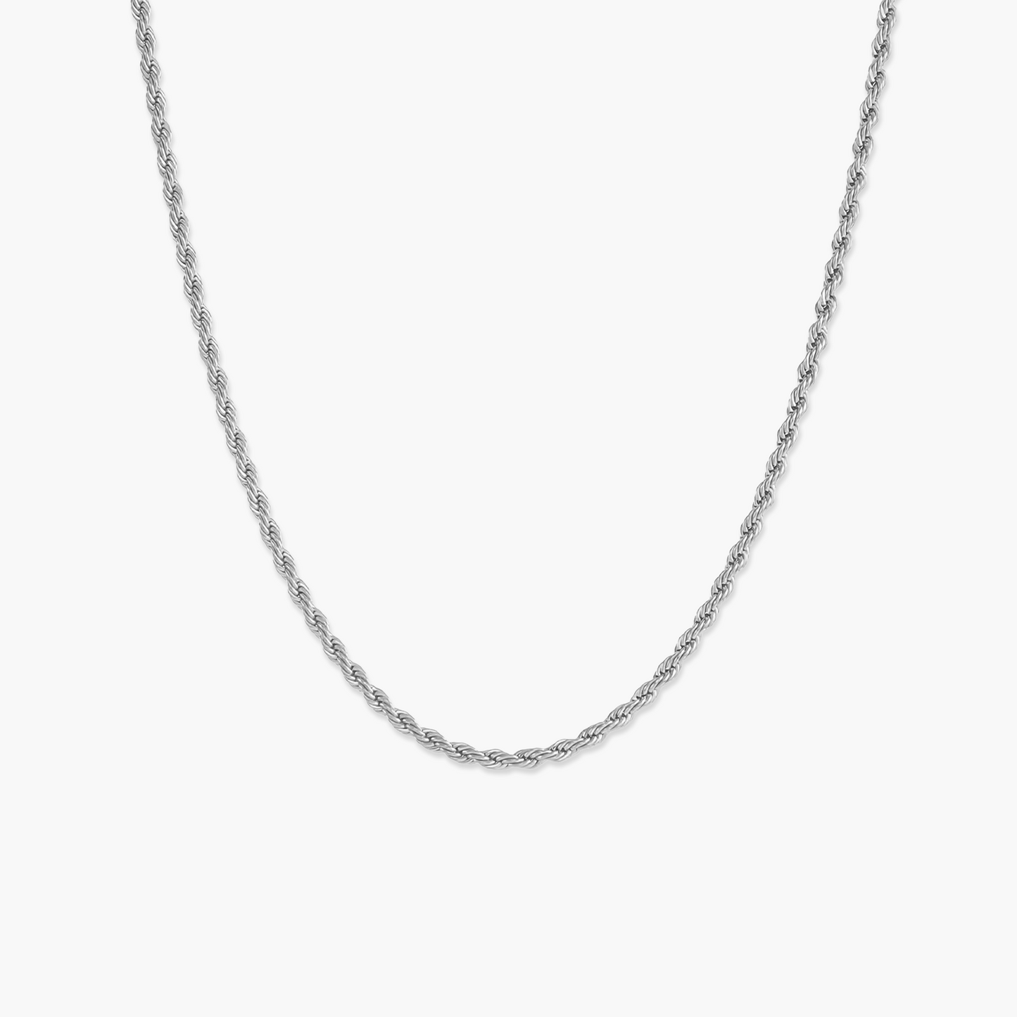 Corrente Rope em Ouro 18k ou Prata