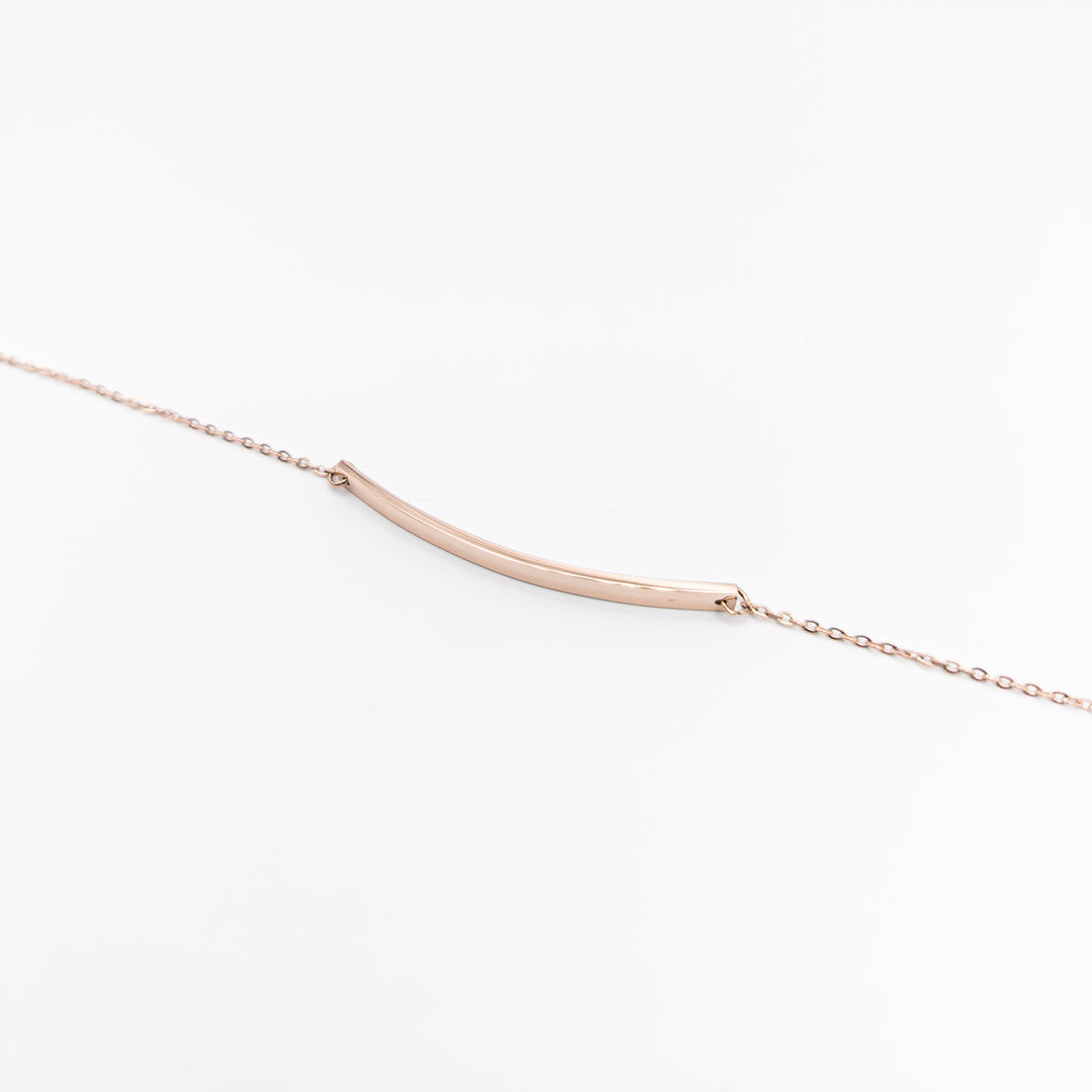 Pulseira Tag Inox Personalizada com Nome em Aço Inox Premium