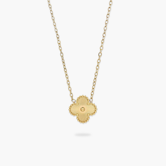 Colar Trevo Shine em Ouro 18k