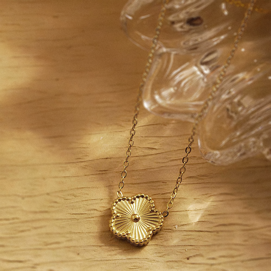 Colar Trevo Shine em Ouro 18k