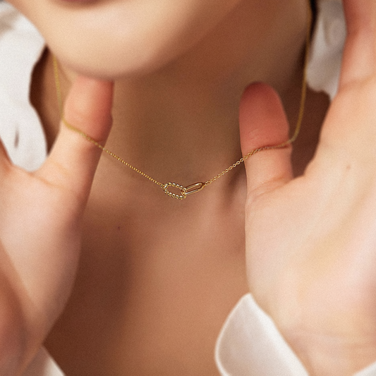 Conjunto Duo Loop com Elos Entrelaçados em Ouro 18k ou Prata
