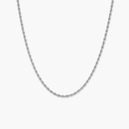 Corrente Rope em Ouro 18k ou Prata